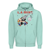 La Guns Zipper Hoodie | Teevron