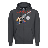 Smoke la guns Zipper Hoodie - artisFamous