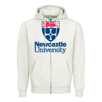 Oatmeal Heather Newcastle Gift Zipper Hoodie - artisFamous