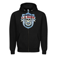 Black la guns new Zipper Hoodie - artisFamous