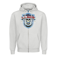 Dove Grey la guns new Zipper Hoodie - artisFamous