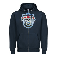 Navy la guns new Zipper Hoodie - artisFamous