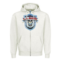 Oatmeal Heather la guns new Zipper Hoodie - artisFamous