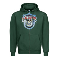 Sports Green la guns new Zipper Hoodie - artisFamous
