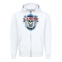 White la guns new Zipper Hoodie - artisFamous