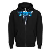 Black halen Zipper Hoodie - artisFamous