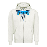 Oatmeal Heather halen Zipper Hoodie - artisFamous