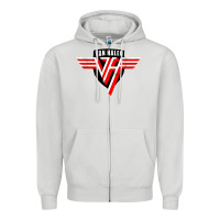 Dove Grey halen Zipper Hoodie - artisFamous