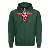 Sports Green halen Zipper Hoodie - artisFamous