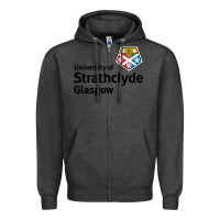 Charcoal Heather Strathclyde Gift Zipper Hoodie - artisFamous