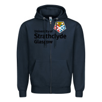 Navy Strathclyde Gift Zipper Hoodie - artisFamous