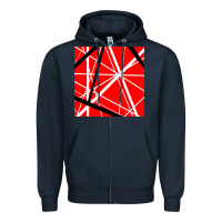 Navy halen Zipper Hoodie - artisFamous