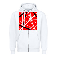 White halen Zipper Hoodie - artisFamous