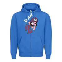 True Royal waluigi voice ( wah ) Zipper Hoodie - artisFamous