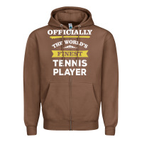 Chestnut the world's finest tennis player Zipper Hoodie - artisFamous