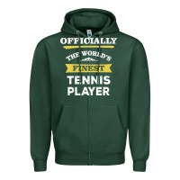 Sports Green the world's finest tennis player Zipper Hoodie - artisFamous