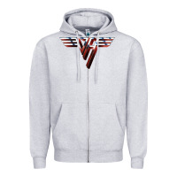 Heather Grey halen Zipper Hoodie - artisFamous
