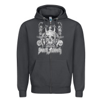 Smoke black sab.bath official vintage dancing skele Zipper Hoodie - artisFamous