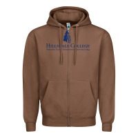 Chestnut Hillsdale College Zipper Hoodie - artisFamous