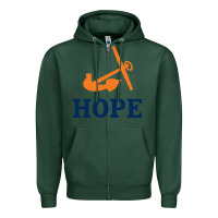 Sports Green Hope College Zipper Hoodie - artisFamous