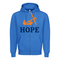 True Royal Hope College Zipper Hoodie - artisFamous