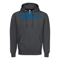 Smoke Grand Rapids Community College Zipper Hoodie - artisFamous