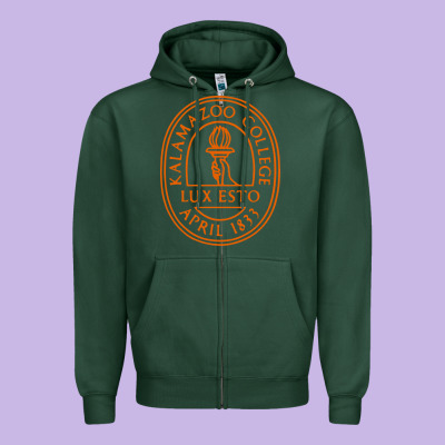 Kalamazoo College Zipper Hoodie Designed By Artisfamous