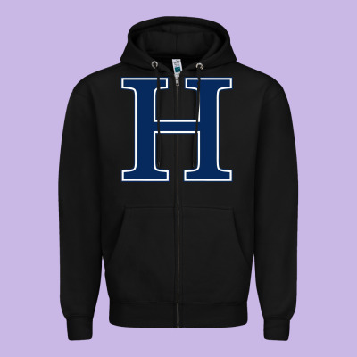 Hillsdale College Zipper Hoodie Designed By Artisfamous