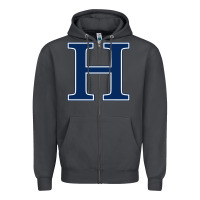 Smoke Hillsdale College Zipper Hoodie - artisFamous