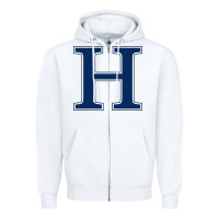 White Hillsdale College Zipper Hoodie - artisFamous