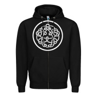 Black king crimson Zipper Hoodie - artisFamous