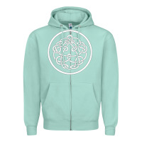 Seafoam king crimson Zipper Hoodie - artisFamous