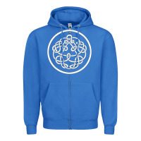 True Royal king crimson Zipper Hoodie - artisFamous