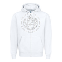 White king crimson Zipper Hoodie - artisFamous