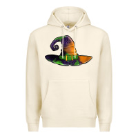 Tofu Purple leopard witch hat Premium Hoodie - Jasminsmagicworld