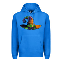 True Royal Purple leopard witch hat Premium Hoodie - Jasminsmagicworld