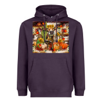 Plum fall heifer cow Heavyweight Hoodie - RanaPortraitStore