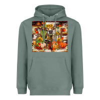 Sage fall heifer cow Heavyweight Hoodie - RanaPortraitStore