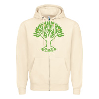 Sandshell Maharishi International College Zipper Hoodie - artisFamous