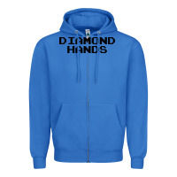 True Royal diamond hands Zipper Hoodie - artisFamous