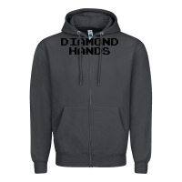 Smoke diamond hands Zipper Hoodie - artisFamous