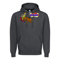 Smoke Scooby Doo Zipper Hoodie - artisFamous