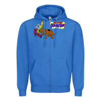 True Royal Scooby Doo Zipper Hoodie - artisFamous