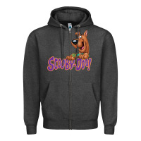 Charcoal Heather Scooby-Doo Zipper Hoodie - artisFamous