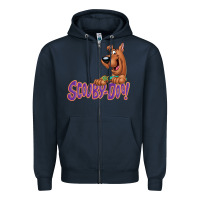 Navy Scooby-Doo Zipper Hoodie - artisFamous