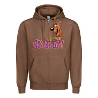 Chestnut Scooby-Doo Zipper Hoodie - artisFamous