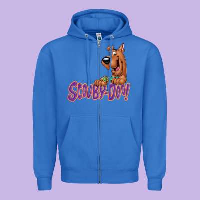 Scooby-doo Zipper Hoodie Designed By Artisfamous