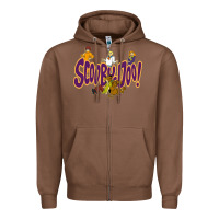 Chestnut Scooby-Doo Zipper Hoodie - artisFamous