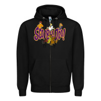 Black Scooby-Doo Zipper Hoodie - artisFamous
