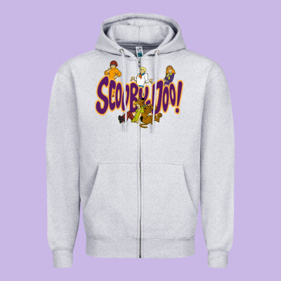 Scooby-doo Zipper Hoodie Designed By Artisfamous